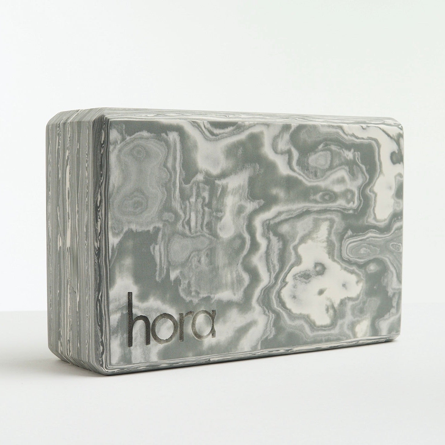 block de yoga gris