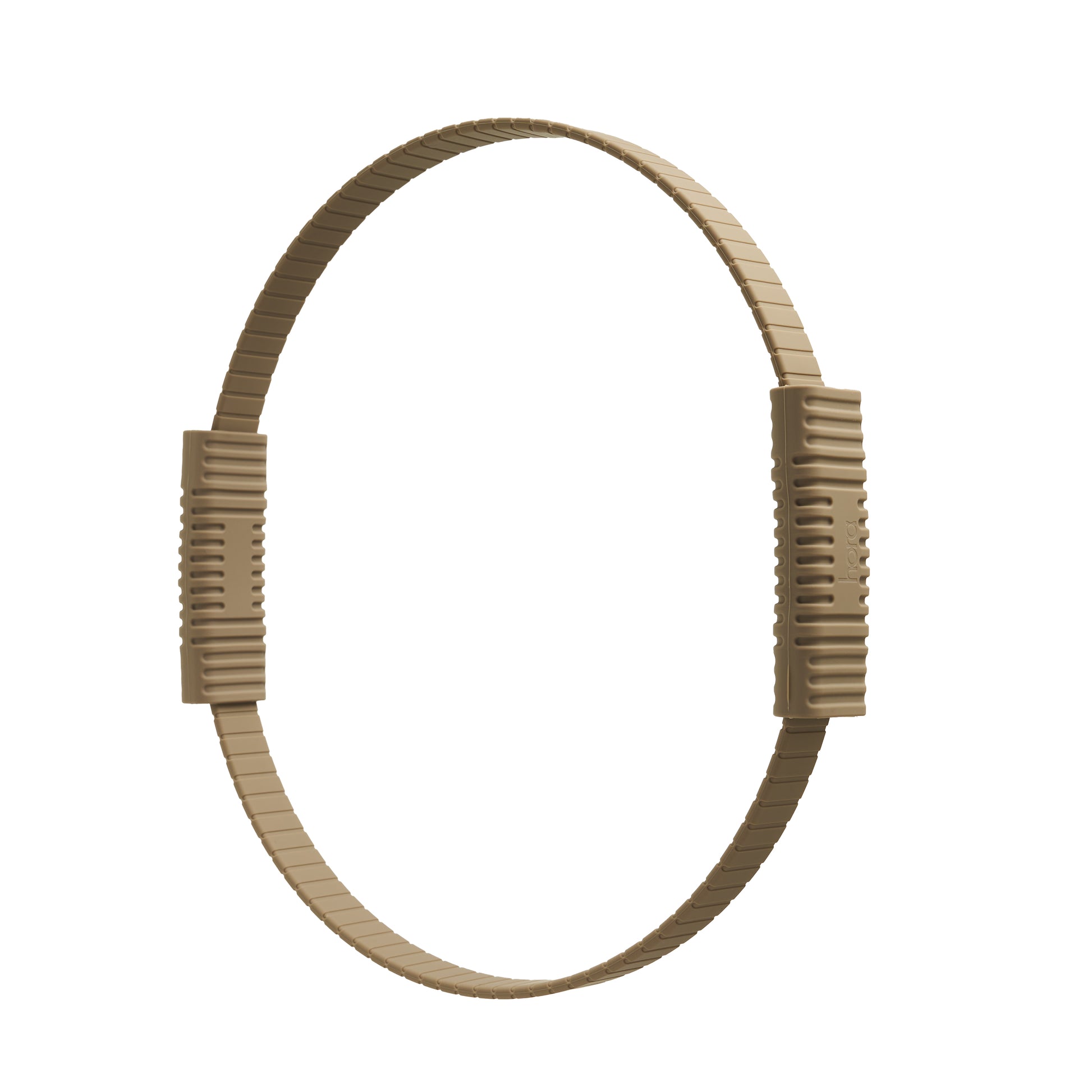 anneau de pilates marron