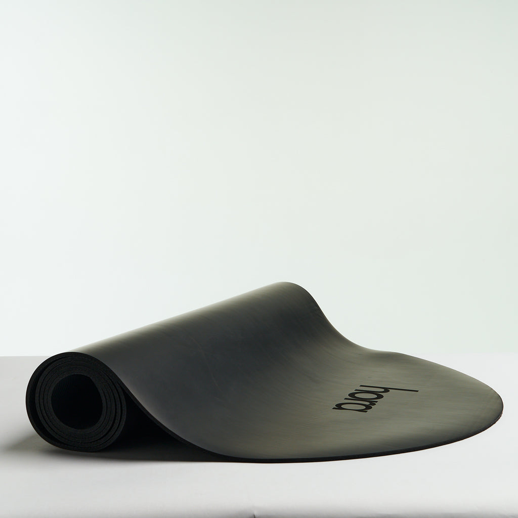 tapis de sport noir
